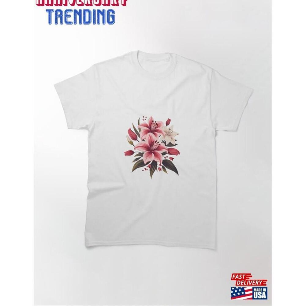 Angel Flower Classic Tshirt